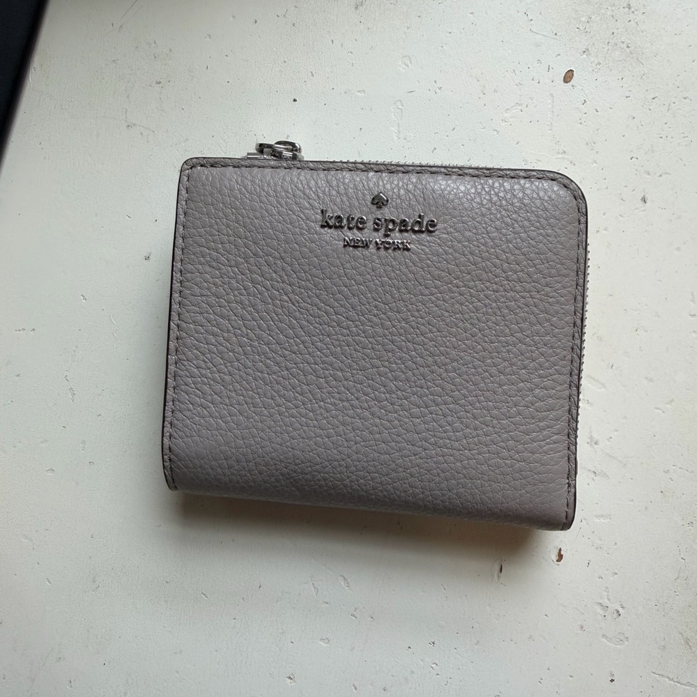 Kate Spade Taupe Leather Wallet